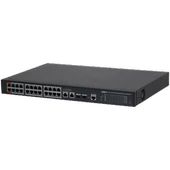 DAHUA S4228-24GT-360 24 PORT 24XGE-2XGE-2XGE/SFP YÖNETİLEBİLİR 360W POE SWİTCH - 1