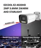 EZCOOL EZ-4020HD 2 MP 3.6MM FULLCOLOR BULLET KAMERA - 1