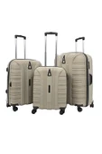 SKYBLUE 7001 POLİPROPİLEN KIRILMAZ 3' LÜ SET VALİZ - 10