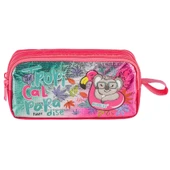 Muggle Kalem Çantası Tropikal Pradice Pembe Mu-8966 - 1