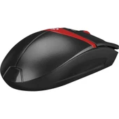 Everst SM-220 USB 1200DPI 3D Optik Kablolu Mouse Siyah-Kırmızı thumbnail 5