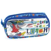 Muggle Kalem Çantası Cute Shark Mavi Mu-0082 - 1