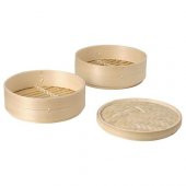 Buharda Pişirici, Bambu IKEA Hacim: 5.0 lt-16 Cm Buharda Pişirici - 2
