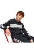 adidas Unisex Çocuk  Siyah  Eşofman J 3S TIB FL TS JC7520 thumbnail 7