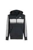 adidas Unisex Çocuk  Siyah  Eşofman J 3S TIB FL TS JC7520 thumbnail 1