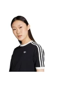 adidas Kadın  Siyah  T-shirt RUFFLE 3S TEE KC8819 thumbnail 6