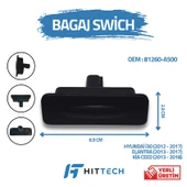Hyundai i30 uyumlu bagaj açma düğmesi switchi - 5