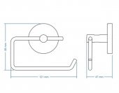 Natura Tuvalet Kağıtlık Kapaksız Deppot - 3