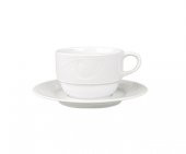 Güral Porselen Karizma Çay Fincanı Tabaklı KZM02CT - 1