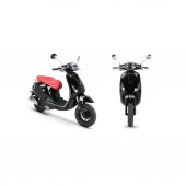 Kuba Azure 50 Pro Motorlu Bisiklet Siyah - 1