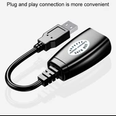 Usb Extrender, 50 Metre Rj45, Usb Uzatma Kablosu, Cat5 – Cat6 uyumlu, - 7