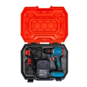 Catpower Darbeli CAT1025 Akülü Kömürsüz Matkap Vidalama Çift Akülü Çantalı 10MM 20V 2.0AH thumbnail 2