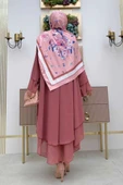 Kat Detaylı Tunik 3988 Gül Kurusu thumbnail 3