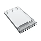 Netac 2.5" Şeffaf Disk Kutusu Sata to USB 3.0 HDD - NT07WH11-30B0 - 4