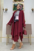 Kat Detaylı Tunik 3988 Bordo thumbnail 3