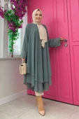 Kat Detaylı Tunik 3988 Mint thumbnail 1