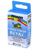 Nova Color Tozsuz Tebeşir Beyaz 10lu NC4110 - 1