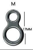 Hokkaido STRIKE 15 Adet (M) boy, İki gözlü,çift,double,sekiz şekilli solid jig,asist,halka - 2