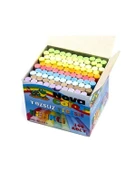 Nova Color 100lü Tozsuz Tebeşir Renkli NC4113 - 2