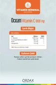 OCEAN VITAMIN C 1000 MG 30 TABLET 1 ALANA 1 BEDAVA ( 60 Tablet ) - 2