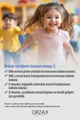 ORZAX Ocean Gummies Omega 3 Kids - 60 Adet Çiğnenebilir Jel Form - 4