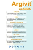 ARGİVİT Classic 150 ml Şurup 2 Adet - 4