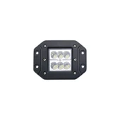 BEYAZLED Off ROAD GÖMME SİS FARI Farı PROJEKTÖR 6 LED 10-30V 18W - 1