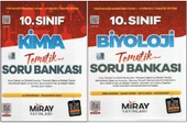 Miray 10. Sınıf Biyoloji+Kimya Tematik Soru Bankası(2 Kitap) - 1