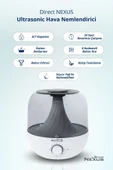 DİRECT NEXUS Ultrasonik Buhar Makinesi Humudifier / Aromaterapi Cihazı Diffüzör 3 Litre - 2