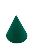 Huni Model Süet Kumaş Yeşil Renk 8/8 Cm Bileklik-Saat Sergileme Standı - 2