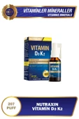 NUTRAXİN Vitals D3k2 Vitamini Içeren Sıvı Takviye Edici Gıda 207puf 30ml - 1