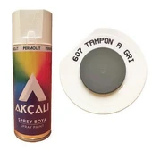 Akçalı Sprey Boya 400 ml 607 Tampon Açık Gri - 1