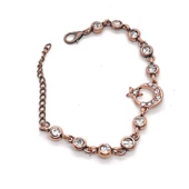 Antik Bakır Renk Ay Yıldız Su Yolu Bileklik thumbnail 1