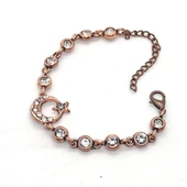 Antik Bakır Renk Ay Yıldız Su Yolu Bileklik thumbnail 2