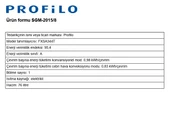 Profilo FXSA344T 76 LT Buhar Destekli Ankastre Fırın - 4