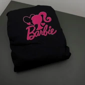PENYE  Barbie Servis Kılıfı  Koltuk Kılıfı Pamuk Penye SİYAH - 1