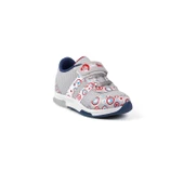 Unisex Bebe Buz Desenli Işıklı Cırtlı Sneaker Günlük Spor Ayakkabı - 3