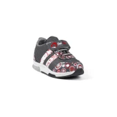 Unisex Bebe Füme Desenli Işıklı Cırtlı Sneaker Günlük Spor Ayakkabı - 3