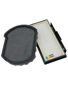 Bosch Uyumlu BGS 412234A Süpürge Hepa ve Toz Haznesi Filtresi Seti thumbnail 2