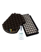 Bosch Uyumlu BGS 412234A Süpürge Hepa ve Toz Haznesi Filtresi Seti thumbnail 1