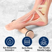 Valkyrie Ahşap Ayak Masaj Rolü Derin Doku, Plantar Fasciitis Rahatlaması & Refleksoloji - 5