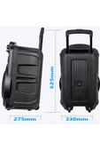 Acl Acs-2 30W Taşınabilir TWS Kablosuz PartyBox Hoparlör | RGB Işık, Bluetooth, Kumanda ve Mikrofon Destekli - 7