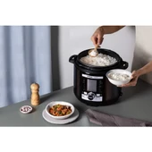 ARZUM 2055 CHEFIM COK AMACLI BASINCLI PISIRICI SIYAH thumbnail 8