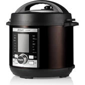 ARZUM 2055 CHEFIM COK AMACLI BASINCLI PISIRICI SIYAH thumbnail 2