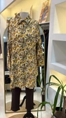 invee çicek desenli gomlek 7155 sari - 2