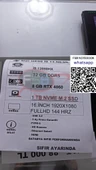 Msi Grafik Tasarım Bilgisayarı Laptop İ9 İşlemci 8gb ekran kartlı - 6
