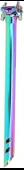 XBYC 676 Düz 27.2mm X 350mm Sele Borusu Bisiklet Koltuk Borusu Alüminyum Rainbow - 4