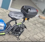 Elektrikli Bisiklet -Fat Bike E-bike arka çanta Kilitli Siyah Kilitli e-bike port çanta 19 litre - 5