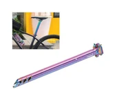 XBYC 676 Düz 27.2mm X 350mm Sele Borusu Bisiklet Koltuk Borusu Alüminyum Rainbow - 12