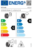 Petlas Full Grip PT925 235/65 R16C 115/113R Kış Lastiği - 2025 thumbnail 3